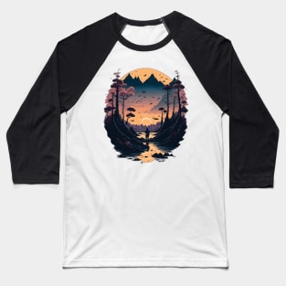 Mountains are a landscape Baseball T-Shirt